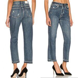 Pistola Charlie High Rise Straight in Enternal Blue